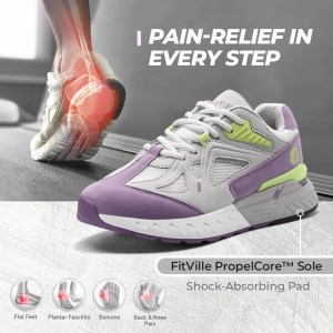 fitville extra wide women's walking shoes FitVille Extra Wide Women's Walking Shoes 1