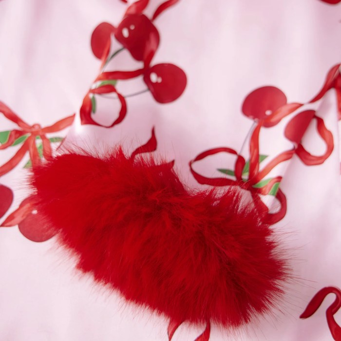 sweet dreams feather matching pajamas – cherry bow satin set for mommy & me, adorable lapel tops & pants for snuggly sleepovers! Sweet Dreams Feather Matching Pajamas – Cherry Bow Satin Set for Mommy & Me, Adorable Lapel Tops & Pants for Snuggly Sleepovers! 5