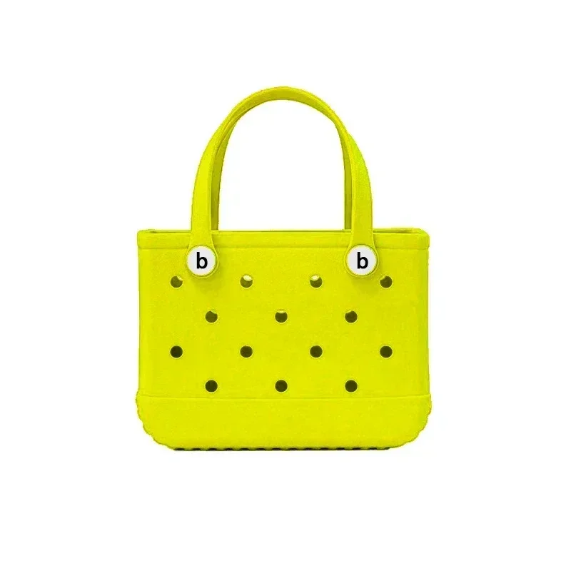 EVA Waterproof Summer Storage Basket – Colorful Tote, Beach Storage, Pet Bag, Girl's Handbag