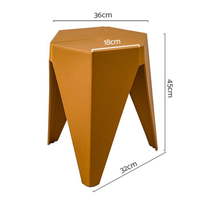artiss 2x bar stools kitchen dining chairs plastic puzzle foot stool yellow artiss 2x bar stools kitchen dining chairs plastic puzzle foot stool yellow