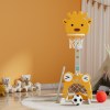 keezi kids basketball hoop stand adjustable 5 in 1 sports center toys set yellow keezi kids basketball hoop stand adjustable 5 in 1 sports center toys set yellow