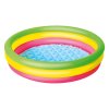 bestway kids inflatable pool above ground round splash pool 102x102x25cm