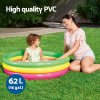 bestway kids inflatable pool above ground round splash pool 102x102x25cm