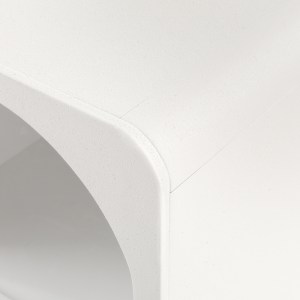 artiss bedside table shelves side end table storage nightstand white arched artiss bedside table shelves side end table storage nightstand white arched