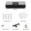 devanti food vacuum sealer machine auto seal cutter 5 modes storage bags 4 rolls