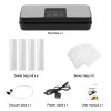 devanti food vacuum sealer machine auto seal cutter 5 modes storage bags 28cm 6m 4 rolls
