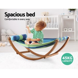 gardeon hammock bed outdoor camping kids timber hammock rocking gardeon hammock bed outdoor camping kids timber hammock rocking