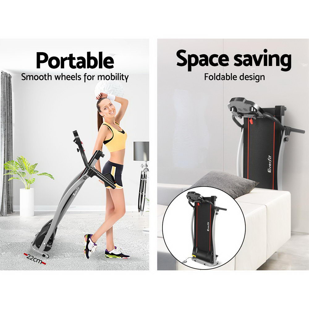 everfit treadmill electric home gym fitness exercise machine foldable 340mm everfit treadmill electric home gym fitness exercise machine foldable 340mm