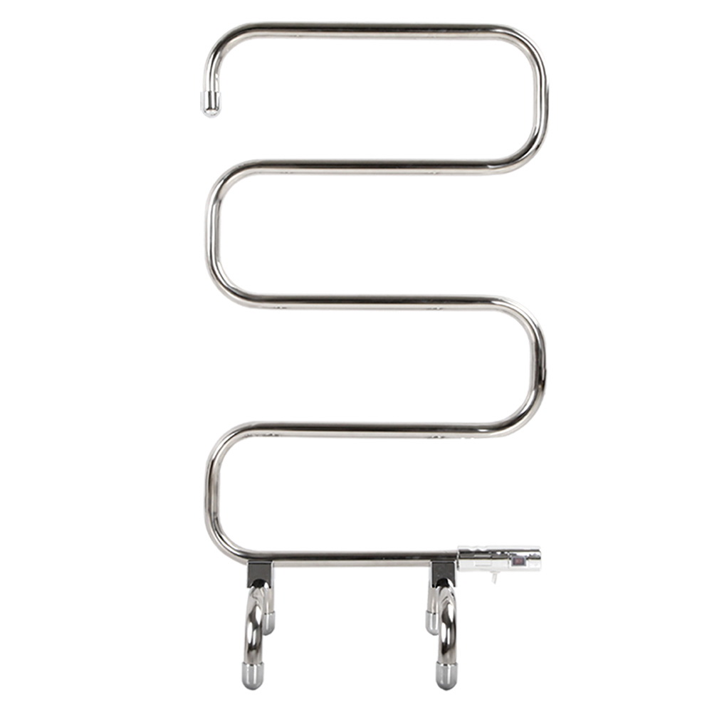 devanti electric heated towel rail rack 5 bars freestanding clothes dry warmer