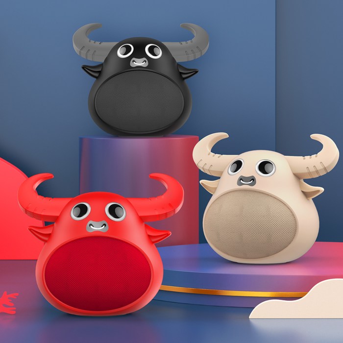 fitsmart bluetooth animal face speaker portable wireless stereo sound black fitsmart bluetooth animal face speaker portable wireless stereo sound black