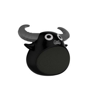 fitsmart bluetooth animal face speaker portable wireless stereo sound red