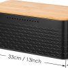 bread bin with bamboo lid used as chopping board for kitchen countertop bread bin with bamboo lid used as chopping board for kitchen countertop