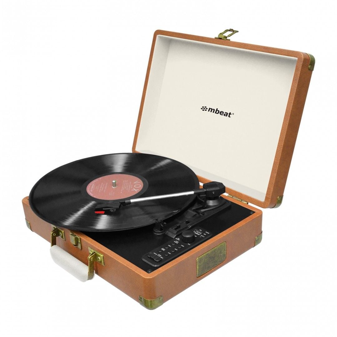 mbeat Aria Retro Turntable with Bluetooth & USB Disk Record mbeat Aria Retro Turntable with Bluetooth & USB Disk Record