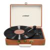 mbeat aria retro turntable with bluetooth & usb disk record