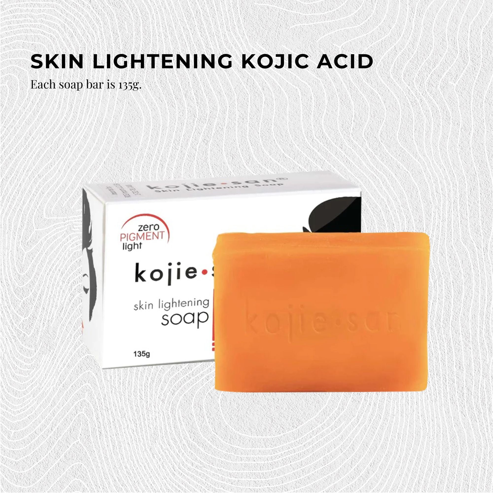 1x 135g kojie san soap bar skin lightening kojic acid natural original 1x 135g kojie san soap bar skin lightening kojic acid natural original