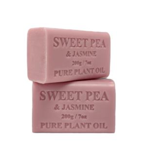 10x 200g plant oil soap sweet pea jasmine scent pure natural vegetable base bar 10x 200g plant oil soap sweet pea jasmine scent pure natural vegetable base bar