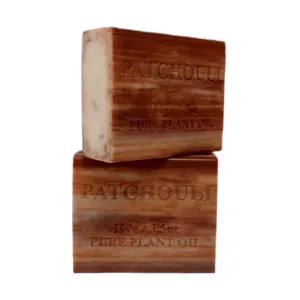 10x 100g plant oil soap patchouli scent pure natural vegetable base bar 10x 100g plant oil soap patchouli scent pure natural vegetable base bar