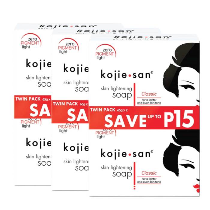 Kojie San Radiance Cleansing Soap – 3 Pack (65g Each) Kojie San Radiance Cleansing Soap – 3 Pack (65g Each)