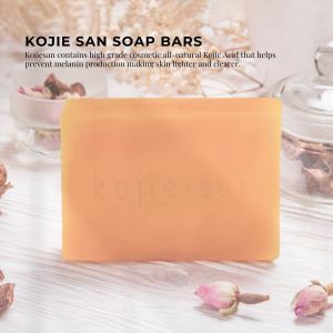 3x 65g kojie san soap bar original skin lightening kojic acid bars