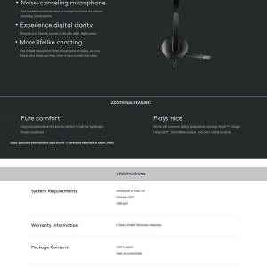 logitech h340 usb headset (981 000477) logitech h340 usb headset (981 000477)
