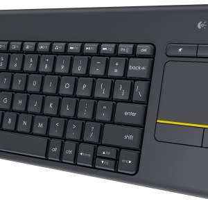 logitech k400 plus touch wireless keyboard black (920 007165) logitech k400 plus touch wireless keyboard black (920 007165)