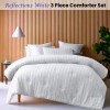 vintage design homewares reflections white 3 piece comforter set king vintage design homewares reflections white 3 piece comforter set king