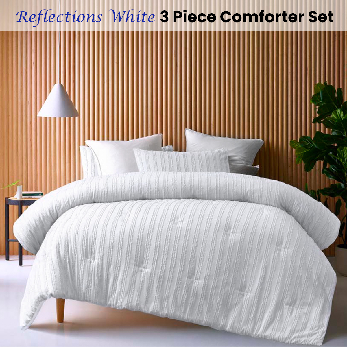 vintage design homewares reflections white 3 piece comforter set king vintage design homewares reflections white 3 piece comforter set king