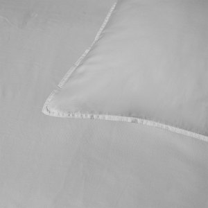 accessorize grey 400tc grey bamboo cotton double stitched quilt cover set king