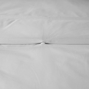 accessorize grey 400tc grey bamboo cotton double stitched quilt cover set king