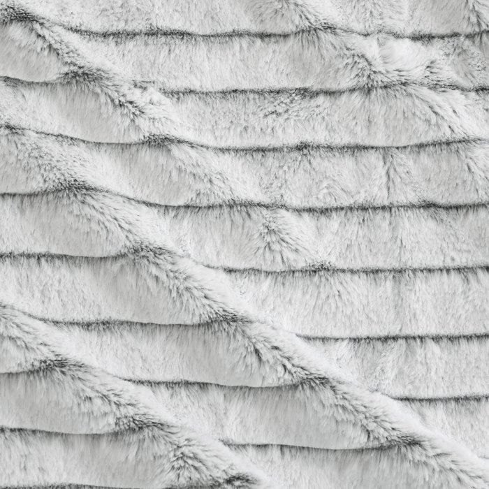 ardor striped faux fur grey super soft quilt cover set queen ardor striped faux fur grey super soft quilt cover set queen