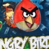 angry birds printed polar fleece throw rug 130 x 160 cm