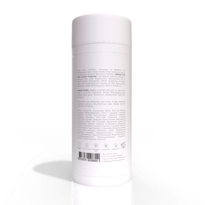 under the sea cream cleanser | 200ml