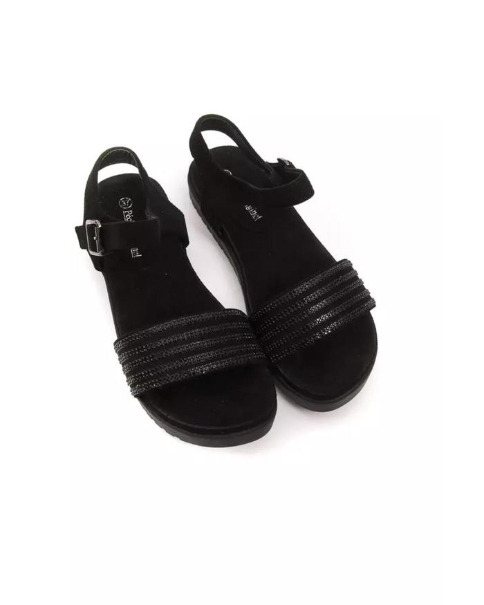 rhinestone ankle strap low sandal with 3cm heel 40 eu women rhinestone ankle strap low sandal with 3cm heel 40 eu women