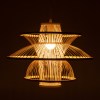 aurora natural hand woven bamboo 3 layer pendant lamp light aurora natural hand woven bamboo 3 layer pendant lamp light