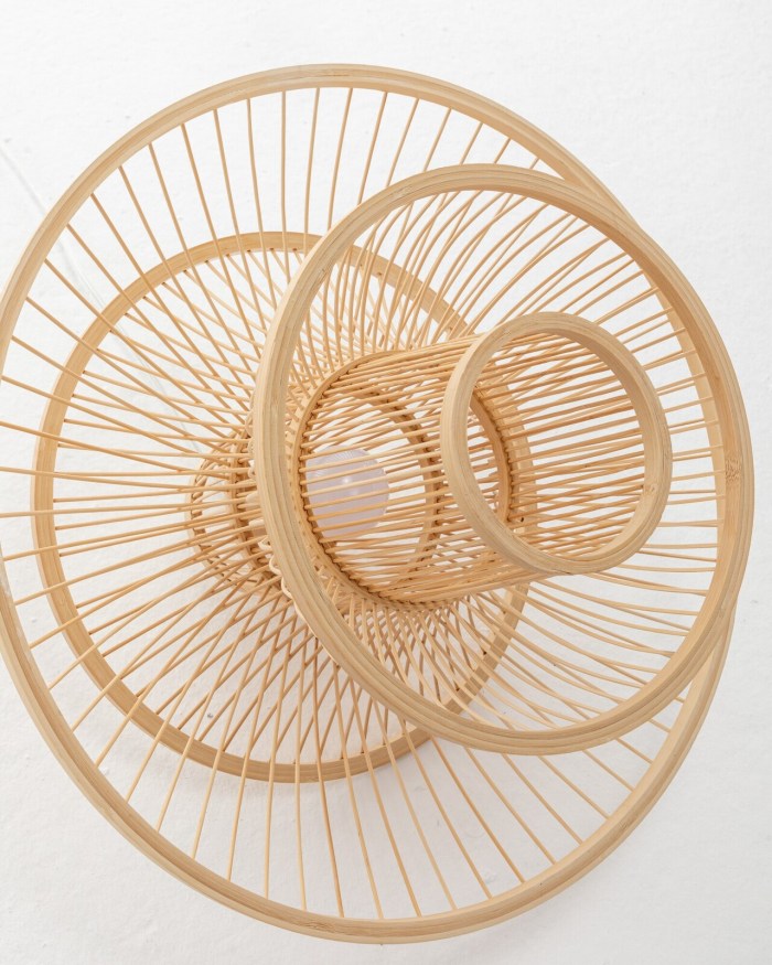 aurora natural hand woven bamboo 3 layer pendant lamp light aurora natural hand woven bamboo 3 layer pendant lamp light