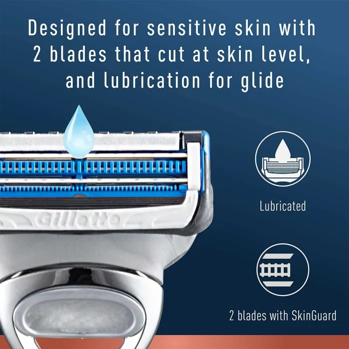 gillette razor for neck & cheeks 1 pack