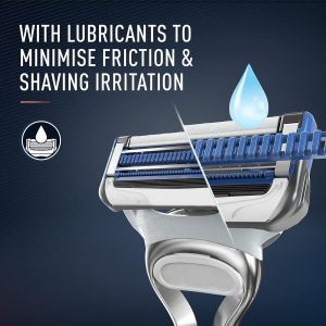 gillette razor for neck & cheeks 2 packs