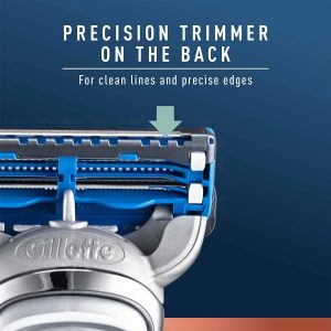 gillette razor for neck & cheeks 2 packs