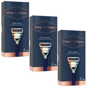 gillette razor for neck & cheeks 3 packs