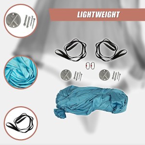 5x2.8m yoga pilates aerial silk kit swing anti gravity hammock 5x2.8m yoga pilates aerial silk kit swing anti gravity hammock