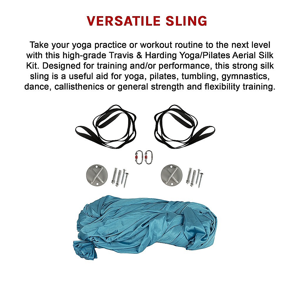 5x2.8m yoga pilates aerial silk kit swing anti gravity hammock 5x2.8m yoga pilates aerial silk kit swing anti gravity hammock