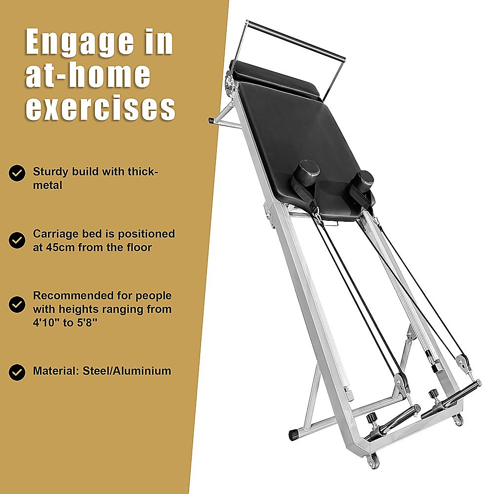 pilates reformer machine foldable gym pilates reformer machine foldable gym