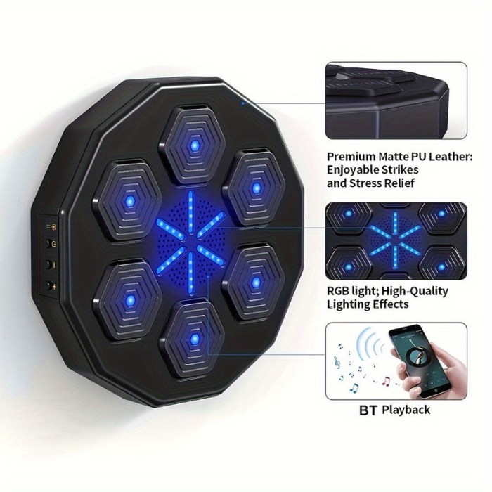 nnetm smart wall mounted boxing trainer with gloves nnetm smart wall mounted boxing trainer with gloves