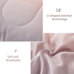 girls comforter set, queen size, ombre blue pink rainbow 3 piece bedding collection girls comforter set, queen size, ombre blue pink rainbow 3 piece bedding collection