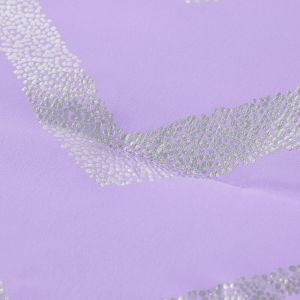 soft purple comforter set, king size, cozy 3 piece bedding with pillowcases