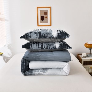 floral stripes comforter set, king size, warm 3 piece bedding with pillowcases floral stripes comforter set, king size, warm 3 piece bedding with pillowcases