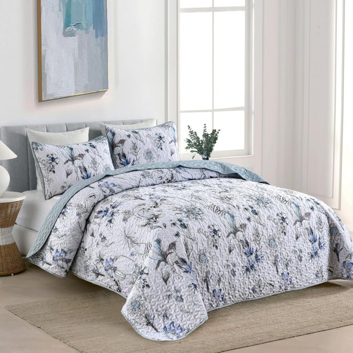 yearning quilted coverlet and pillowcovers set: for a better night's sleep queen size yearning quilted coverlet and pillowcovers set: for a better night's sleep queen size