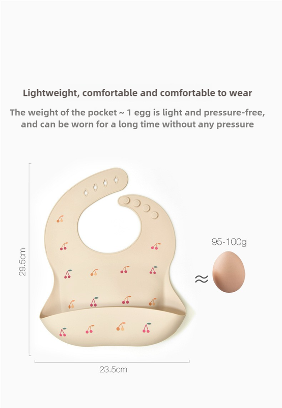 lilac pattern beige soft and safe silicone baby feeding set bib, bowl, and spoon combo for mess free meals