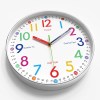 12 inch cartoon kids wall clock – early education time management – silent quartz – 30cm home decor 12-inch Cartoon Kids Wall Clock – Early Education Time Management – Silent Quartz – 30CM Home Decor 4