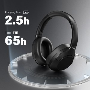 FIFINE Bluetooth wireless headset, Noise Cancelling Headphones withe Transparency Mode, Deep Bass, Clear Calls,65H Playtime -X3 3